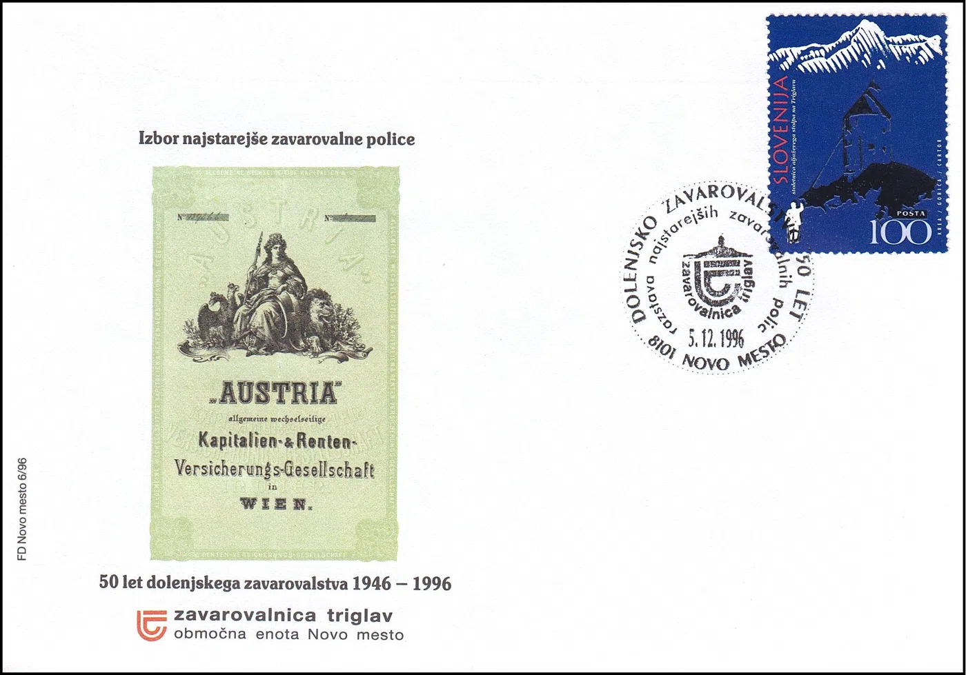 DOLENJSKO ZAVAROVALNIŠTVO 50 LET